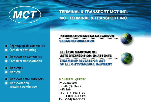 Prsentation MCT/MCT Presentation